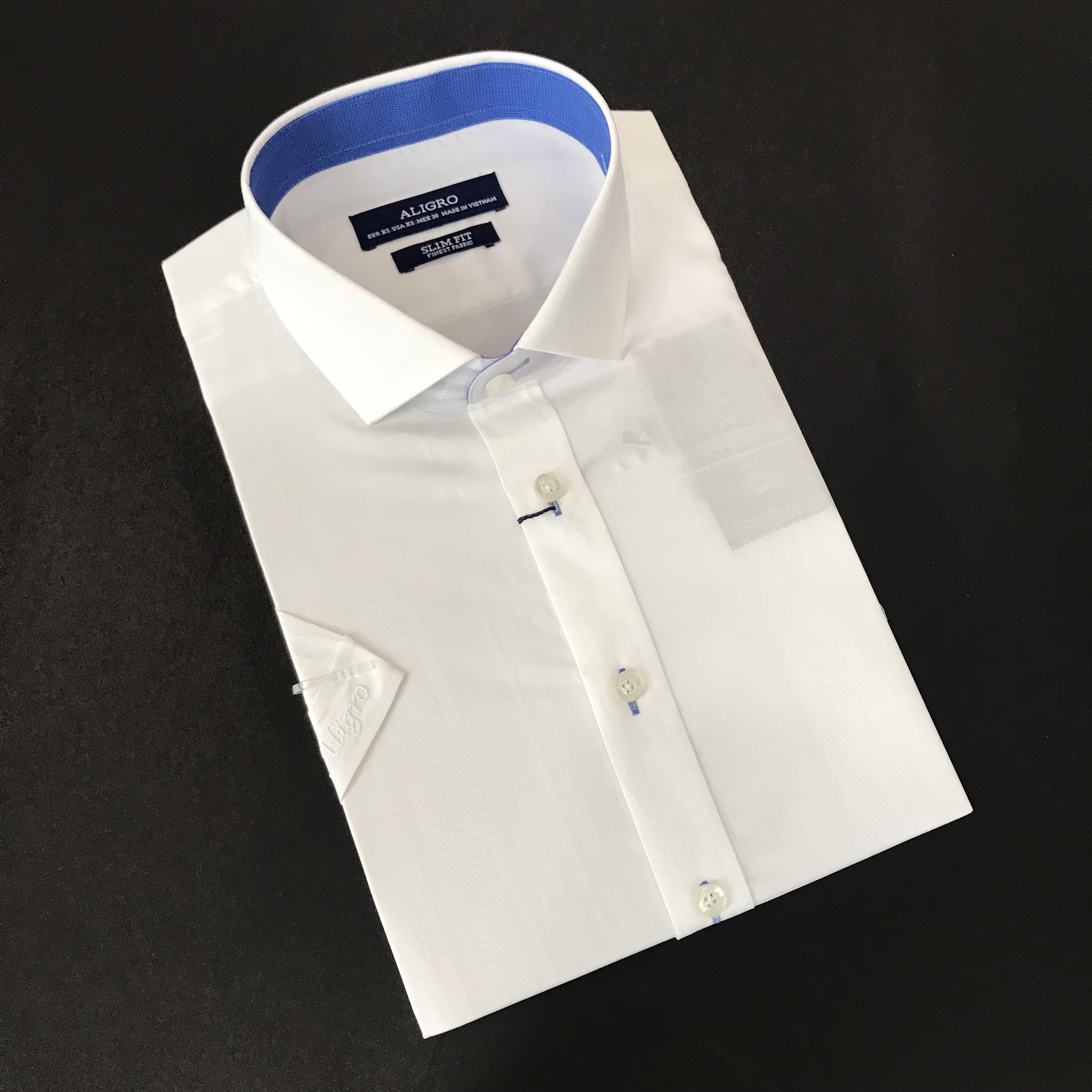 Áo sơ mi việt tiến tay ngắn xẻ tà vạt ngang 0333 Shopee Việt Nam #47 Áo sơ mi việt tiến tay ngắn xẻ tà vạt ngang 0333 Shopee Việt Nam